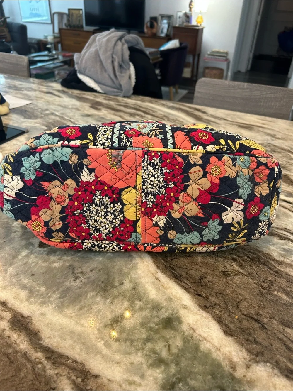 Vera Bradley retired happy snails Baby Bag has wear changing pad needs wash